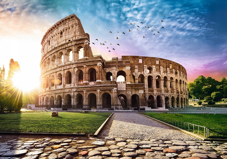 

Puzzle 1000 Koloseum W Promieniach Słońca Coloseum