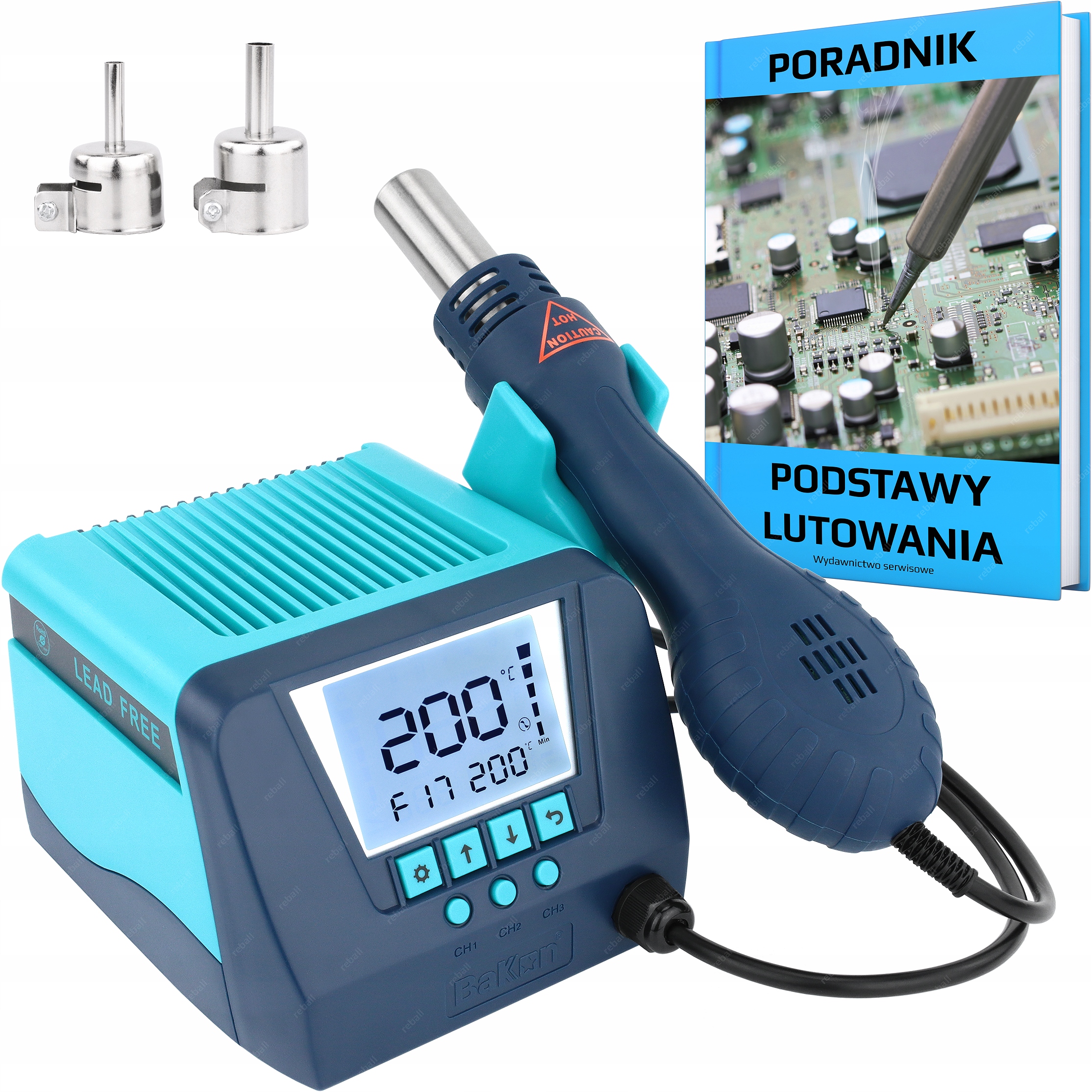 

Hot Air Spawarka Bakon 550W 120L Poradnik Lut.