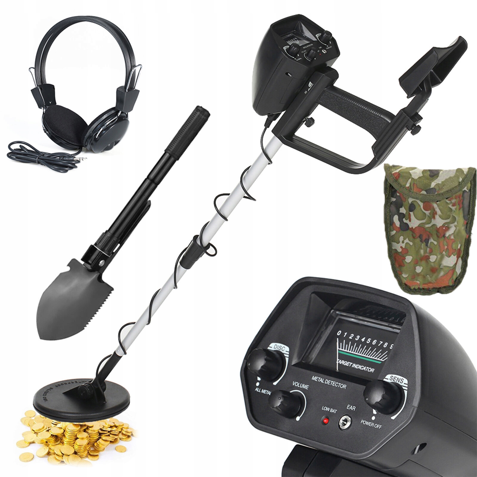 Detektor Kovů Kovu Detektor Nový Model Citlivý
