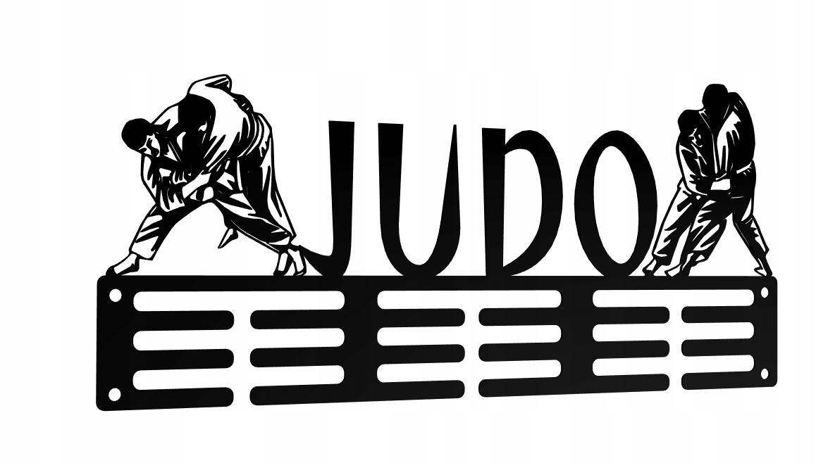 

Wieszak na medale judo walki dystanse
