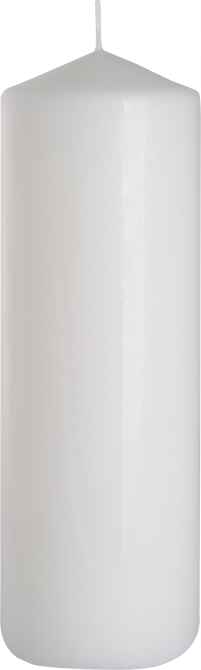 

Świeca walec biała 250/80 mm 1 Szt. Bispol