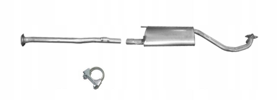 LEXUS RX 400H 3.3 HYBRID 200kW (2003-2009) TŁUMIK ŚRODKOWY