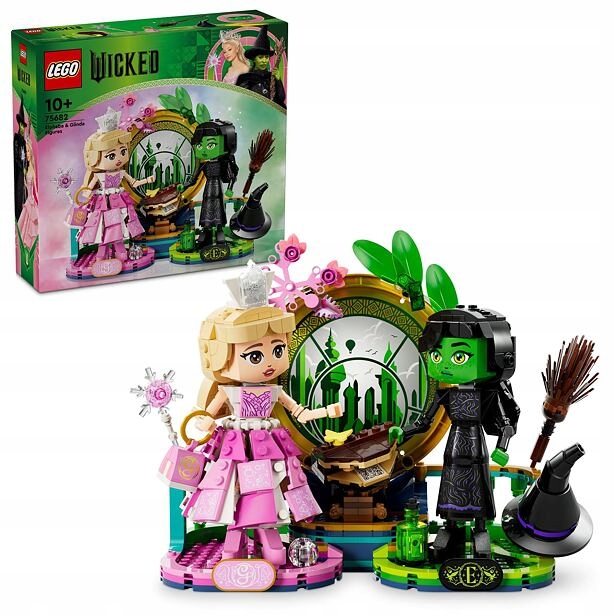 LEGO Wicked 75682: Figurki Elphaby i Glindy