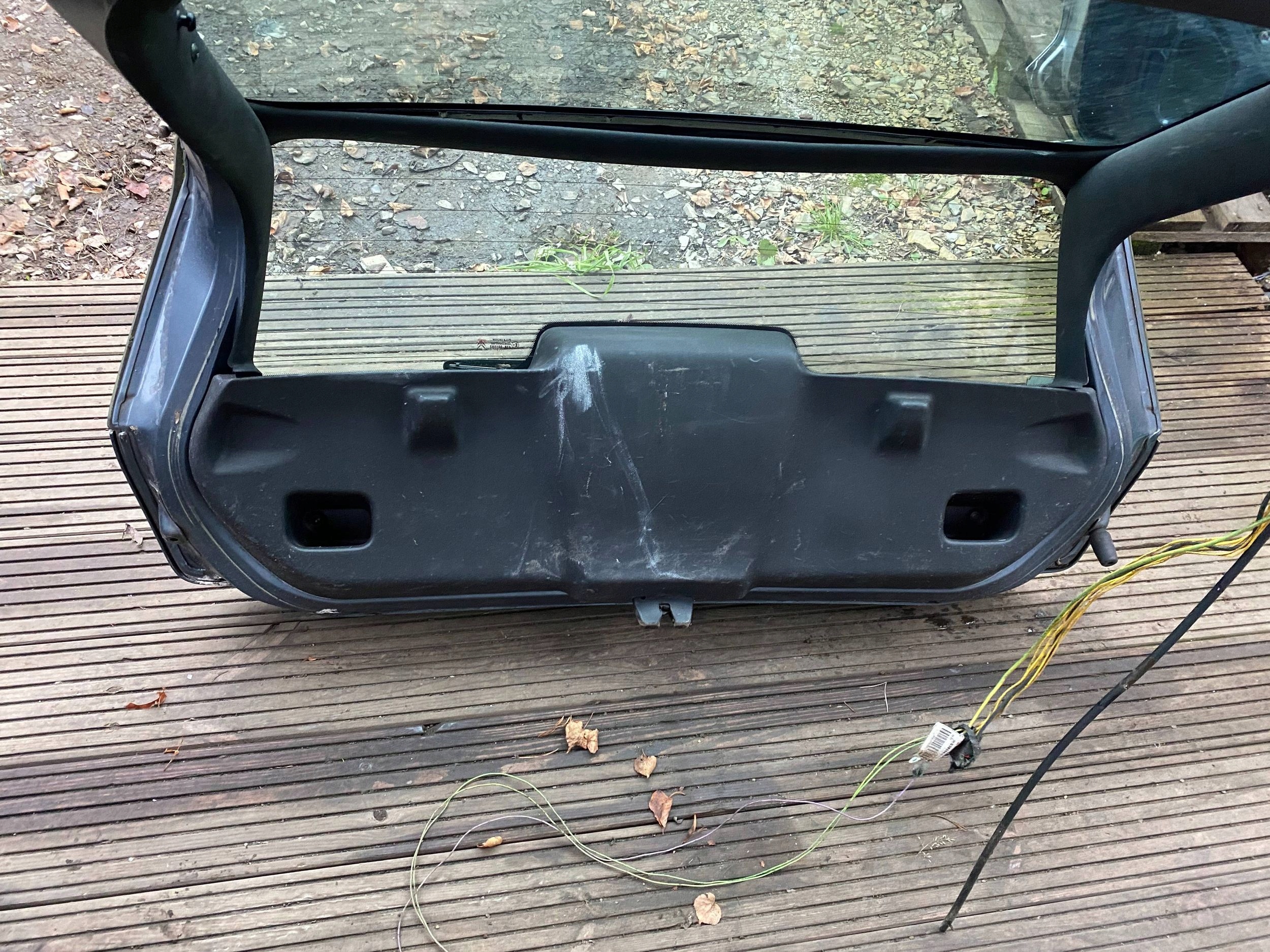 CITROEN C4 and 3D complete trunk door boot EZW