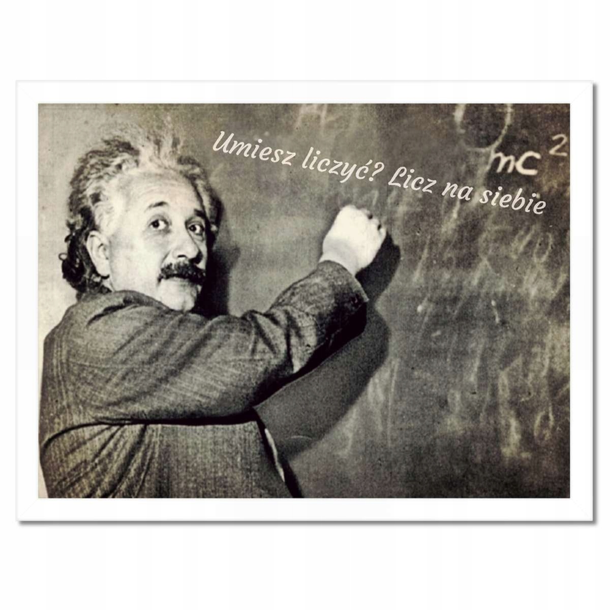 Plakáty v rámu 40x30 Albert Einstein