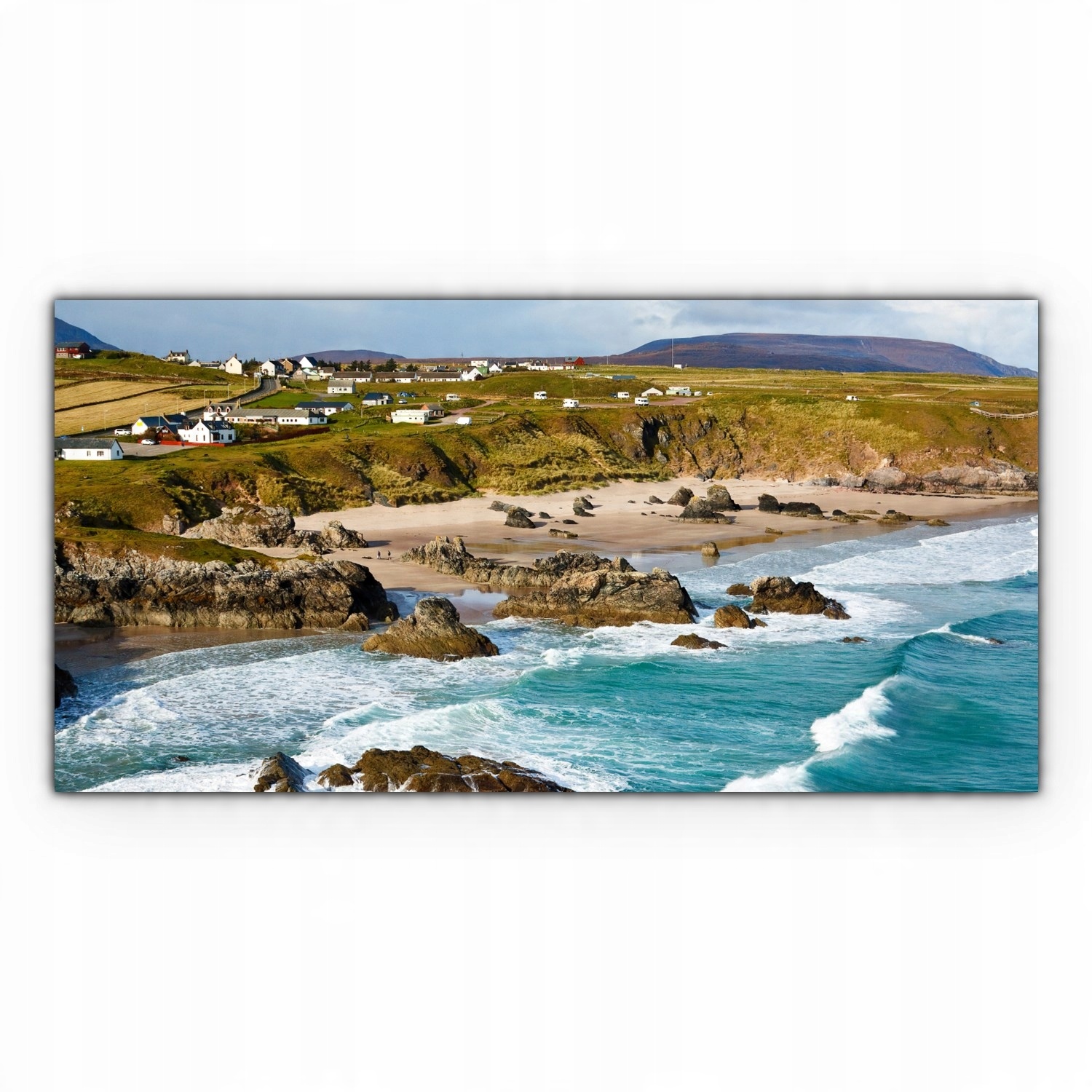 

Obraz Canvas dekoracja 140x70 Ocean Plaża Zatoka