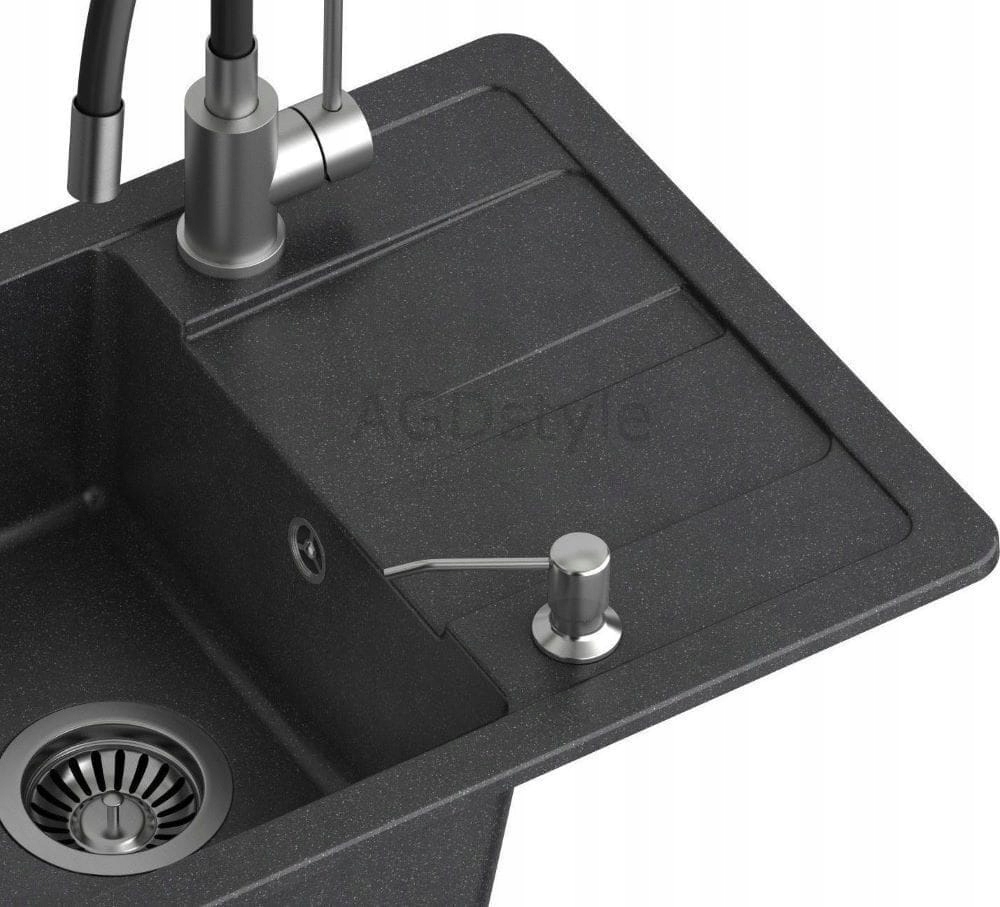 Dozownik do płynu QUADRON KEIRA inox, stal szczotkowana Kod producenta MFS1001BS