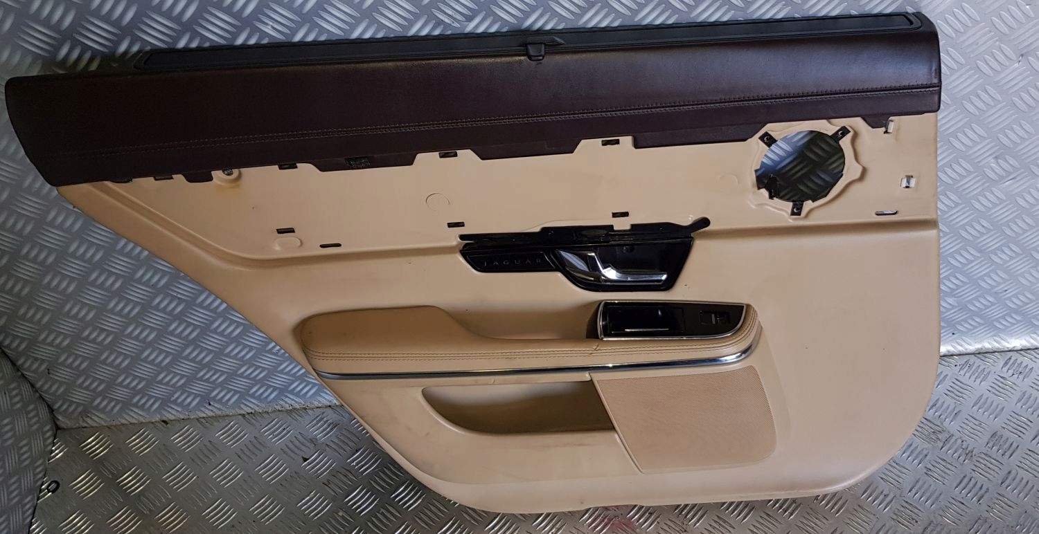 jaguar XJ X351 дверные карты левый зад ролета