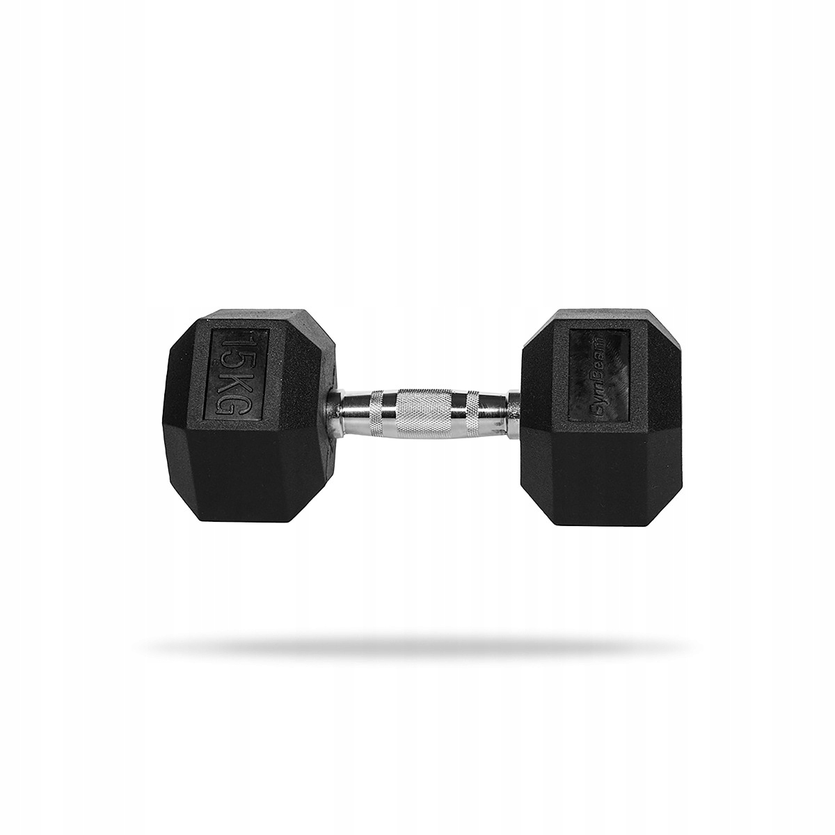 

Hantel heksagonalny siłownia CrossFit GymBeam 15kg