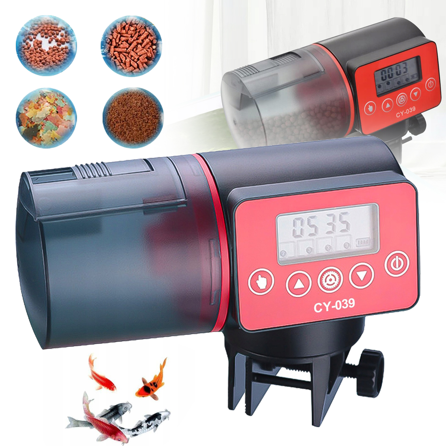 Automatický Akvarijní Krmítko, Dávkovač Akvarijního Krmítka Pro Akvárium