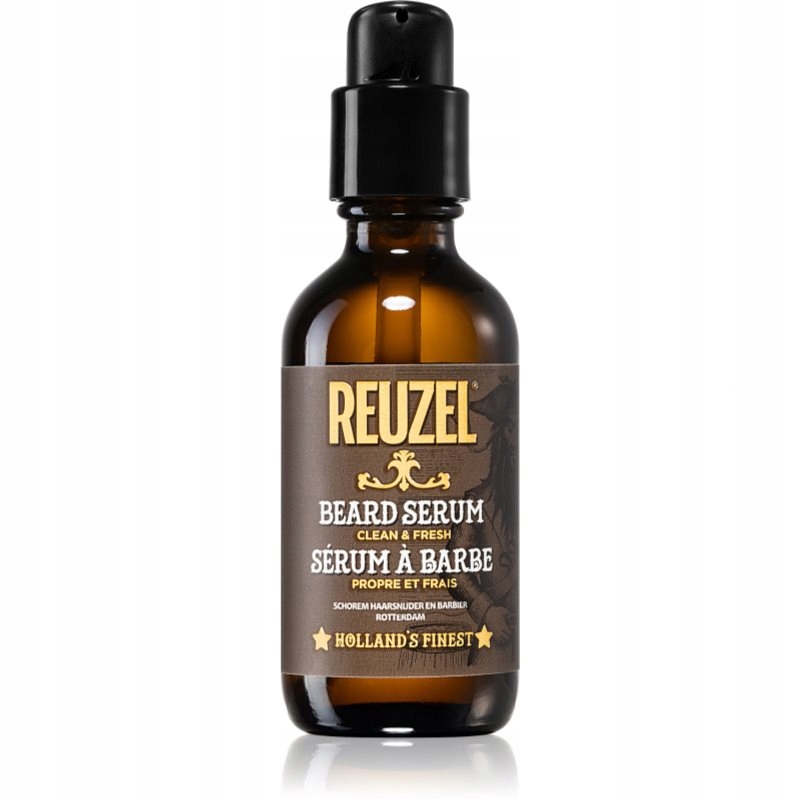 Posilující sérum na vousy a knír Reuzel Beard Clean&Fresh 50 g