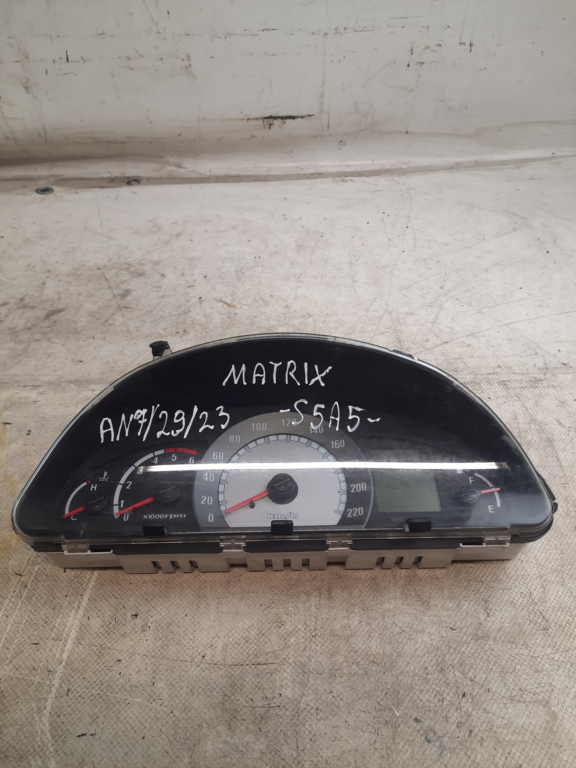 dials Hyundai Matrix 1.5 CRDI 2003-27810H