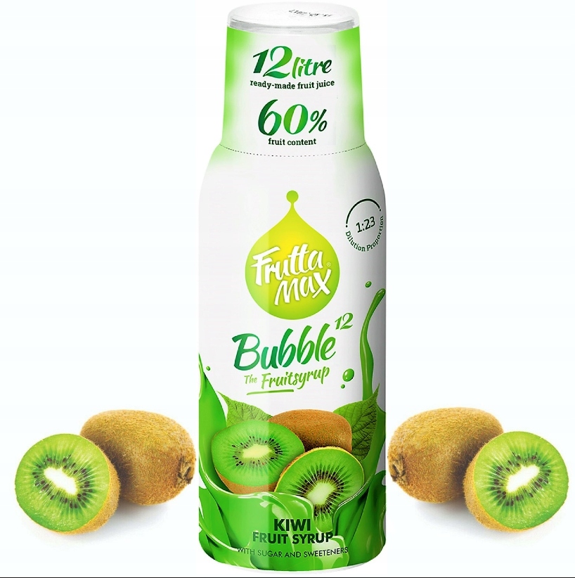 FRUTTAMAX Syrop Kiwi 500 ml na 12 litrów Marka Fruttamax