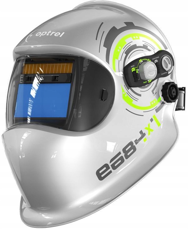 Automatická Přilba Optrel e684 1006.500 autopilot Maska Silver Stříbrná