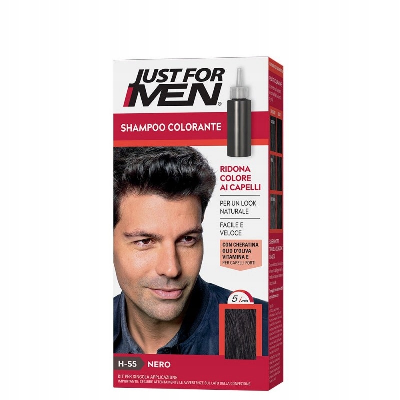 

Just For Men szampon koloryzujący czarny H55