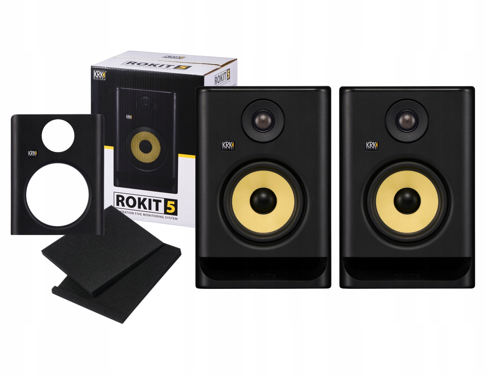 Krk Rokit 5 G5 (pár) štúdiové posluchové monitory
