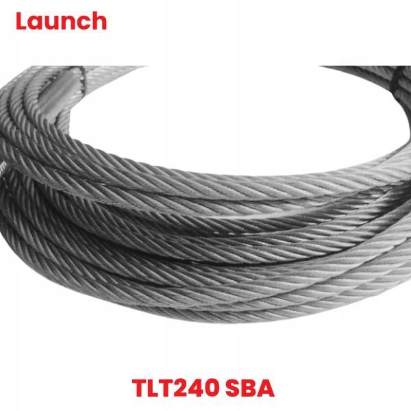 Lano zvedáku pro dvousloupový zvedák Launch TLT240 Sba