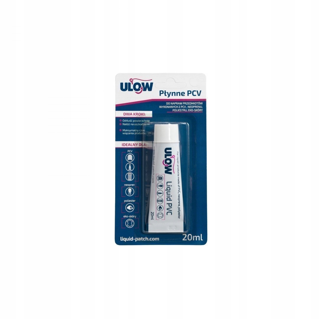 ULOW PŁYNNA ŁATKA LIQUID PVC KLEJ na PONTON BASEN EAN (GTIN) 4820221420021