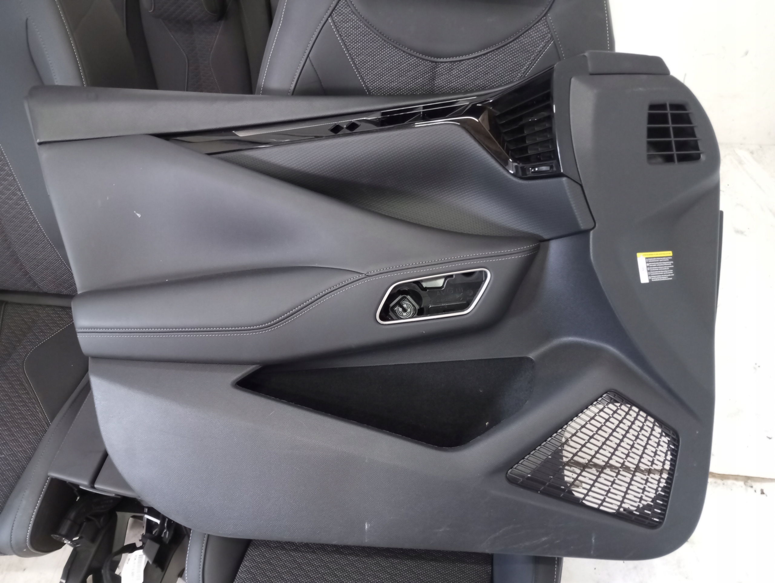 seats upholstery POL leather CITROEN DS4 II CROSS