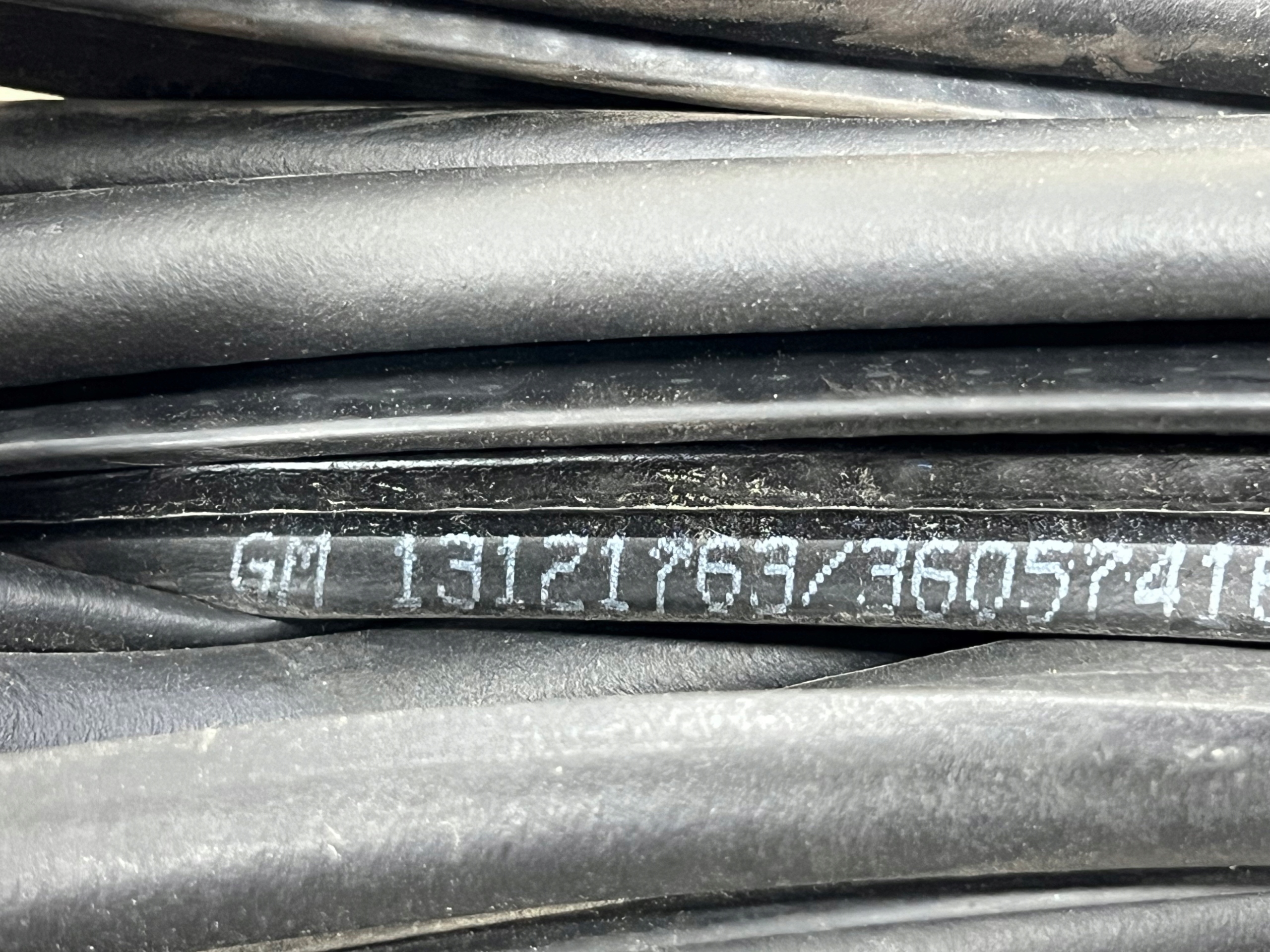 OPEL MERIVA A rubber gasket bonnet boot 13121763 black