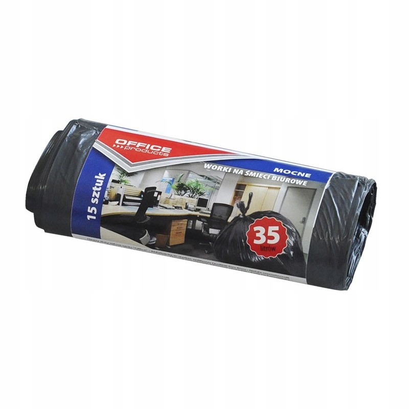 

Worki na śmieci Office mocne 35l 15szt.