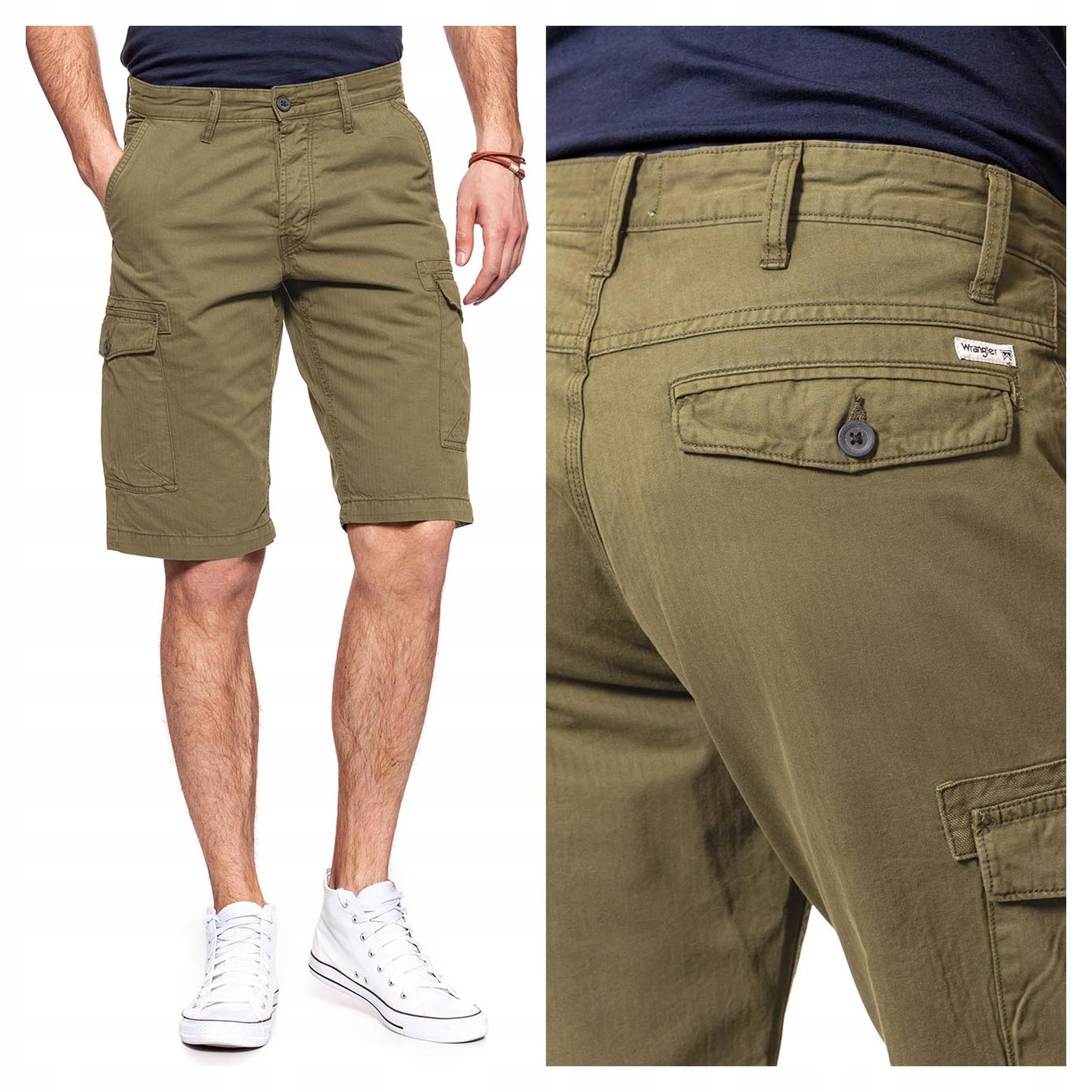 Pánské džínové šortky Wrangler Cargo Shorts 29