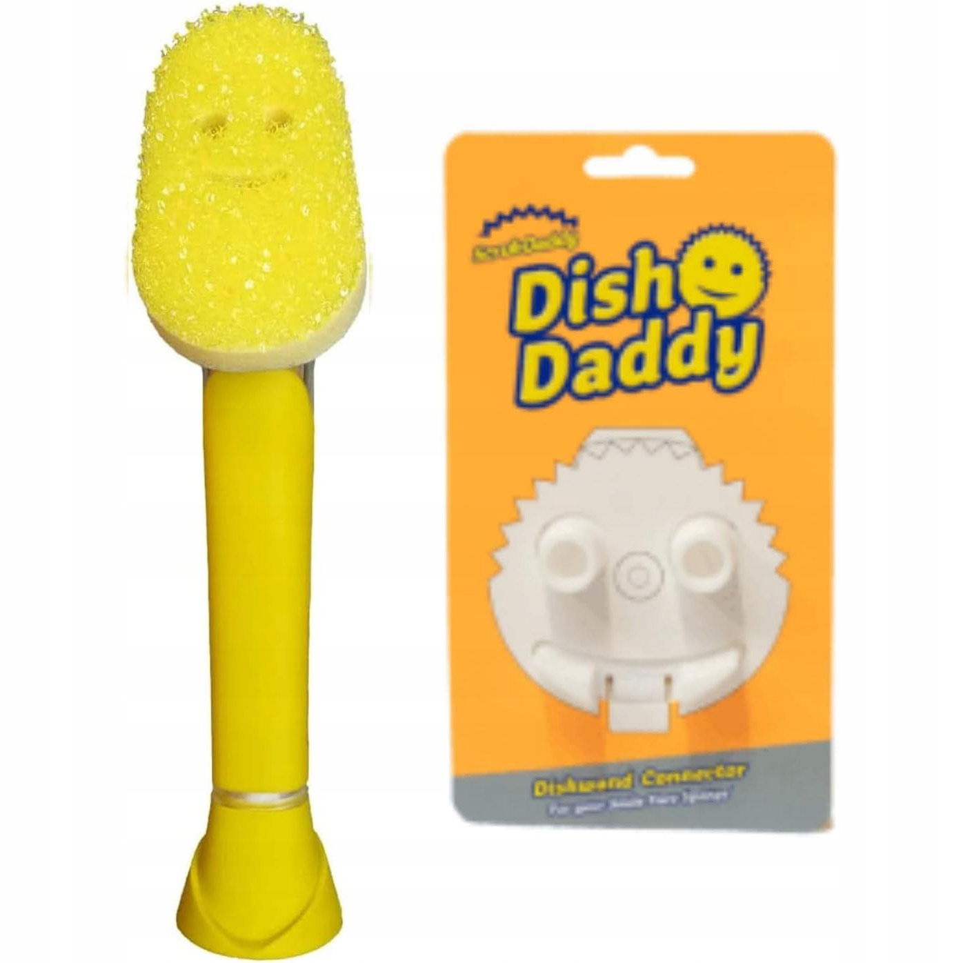 Levně Houbička na nádobí Scrub Daddy Dish Daddy držák na kulatou houbičky