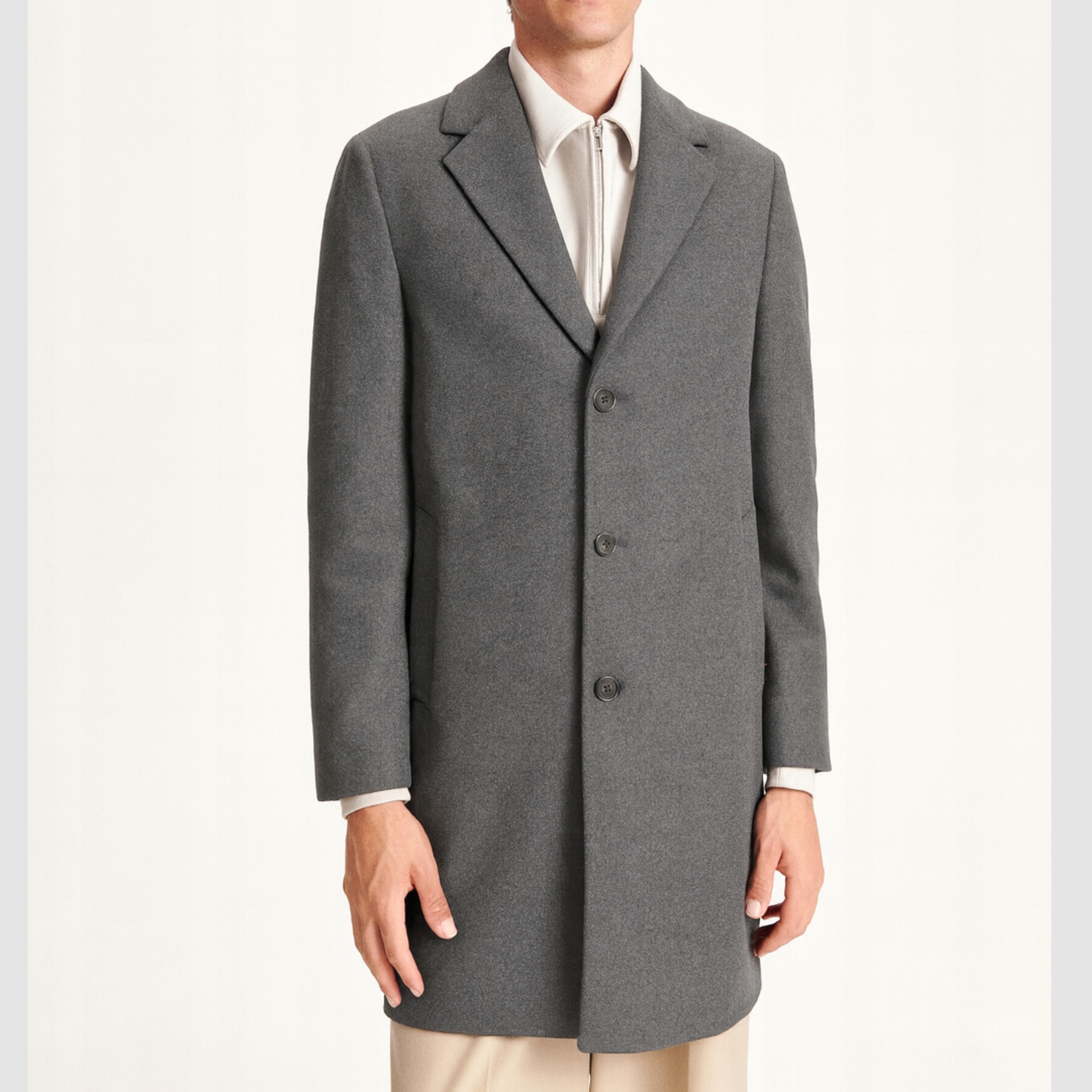 Pánský Elegantní Kabát Reserved M