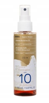 Korres Intenzivní opalovací olej SPF10 150 Ml