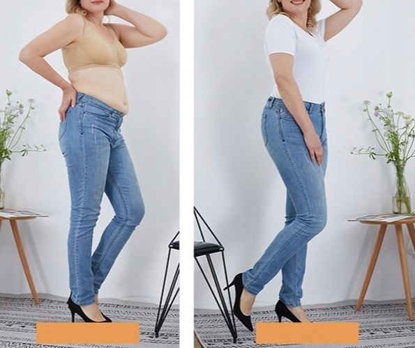 BODY WYSZCZUPLAJĄCE brzuch gorset majtki MISS BLAK Rozmiar M (38)