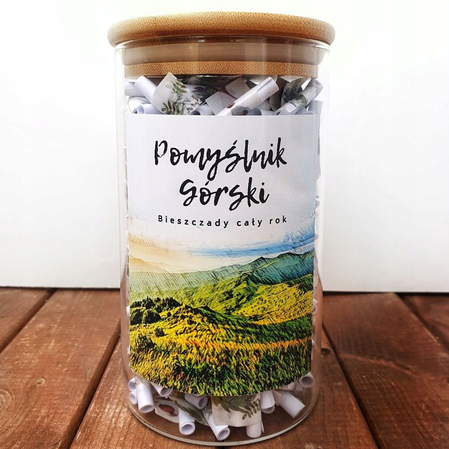 POMYŚLNIK GÓRSKI BIESZCZADY CAŁY ROK 365 MYŚLI Marka NaGrani
