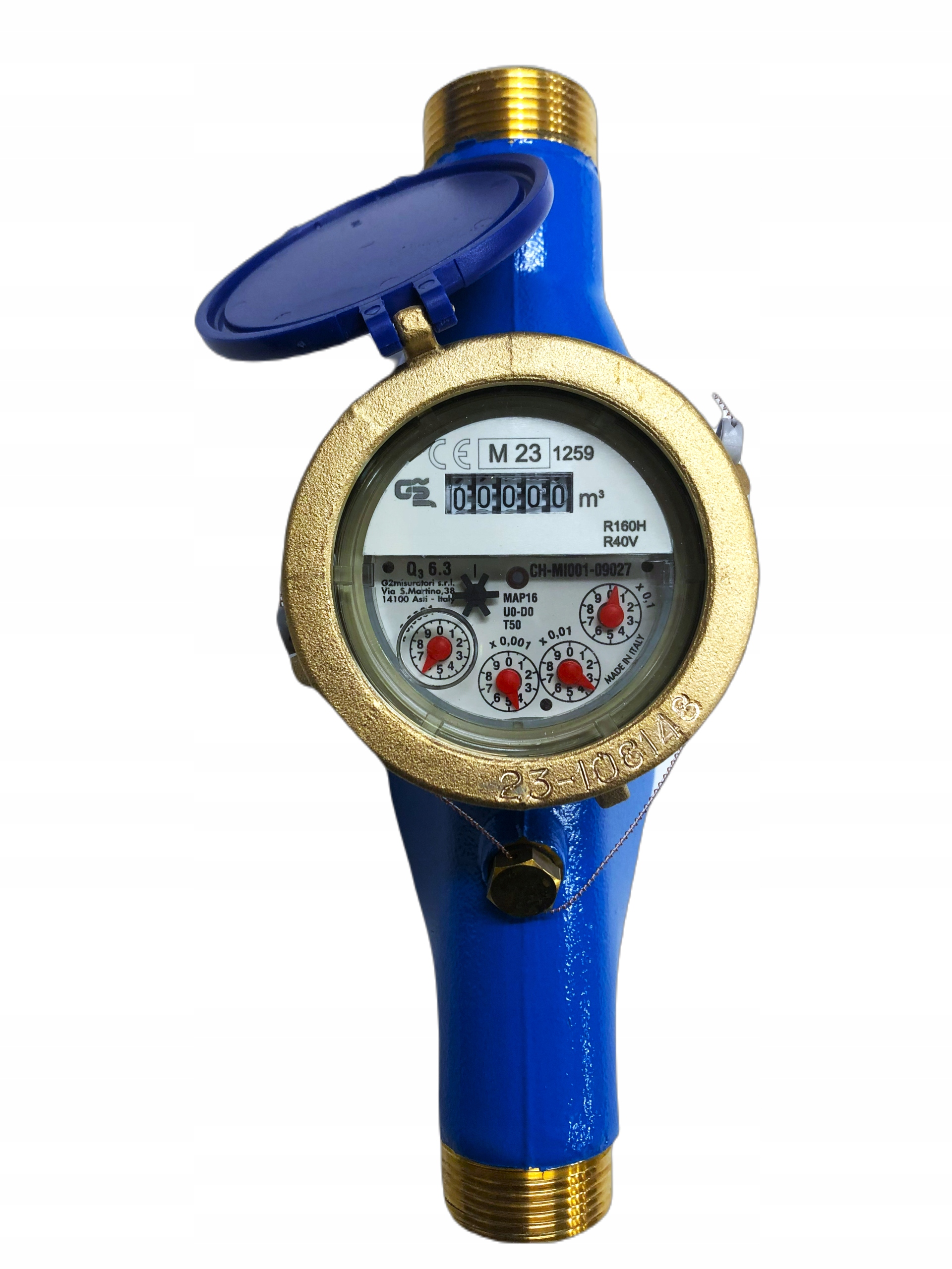 Vodomer studenej vody DN40 R160 trieda C leg. 2025