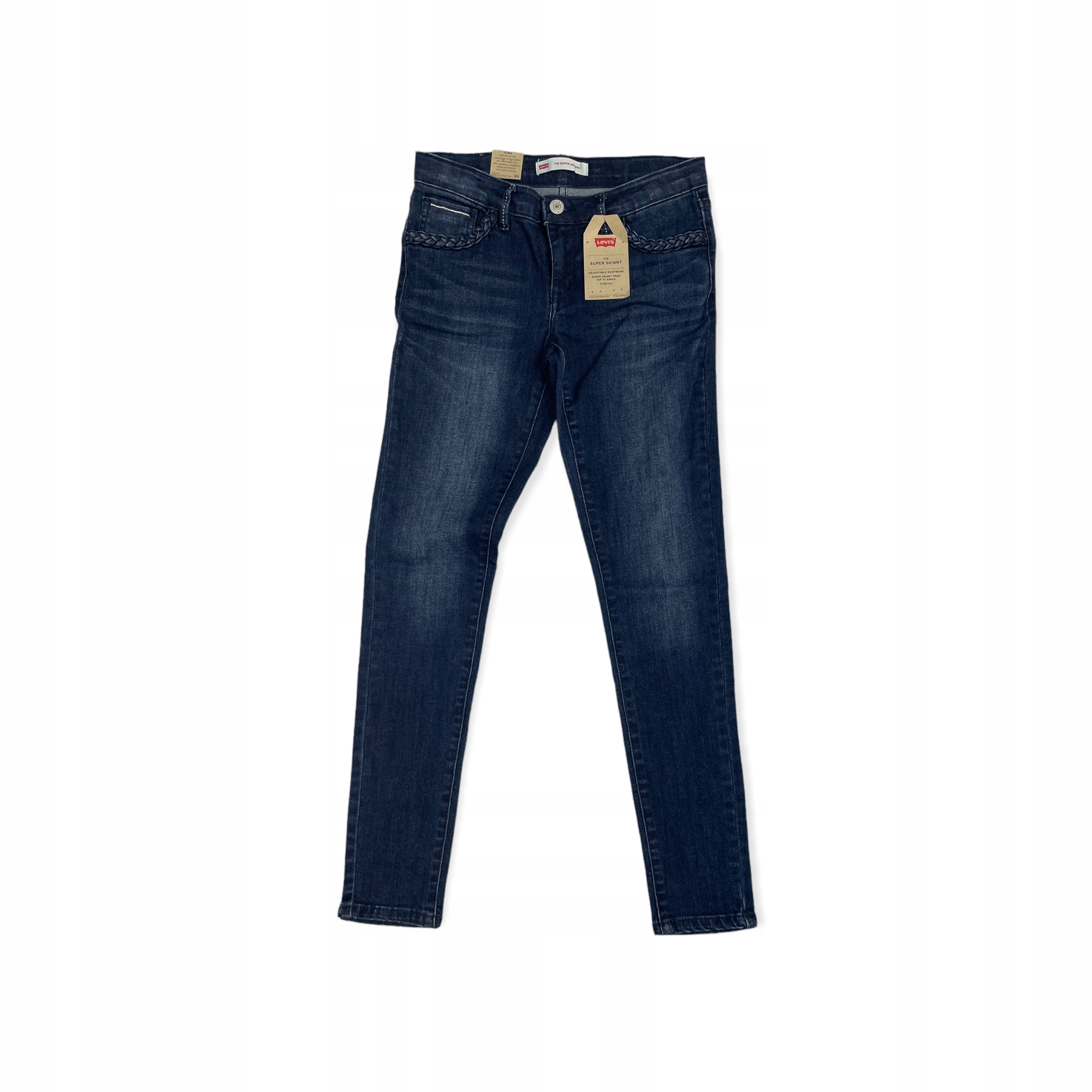 Jeansowe spodnie dziewczęce Levi's 710 12 lat