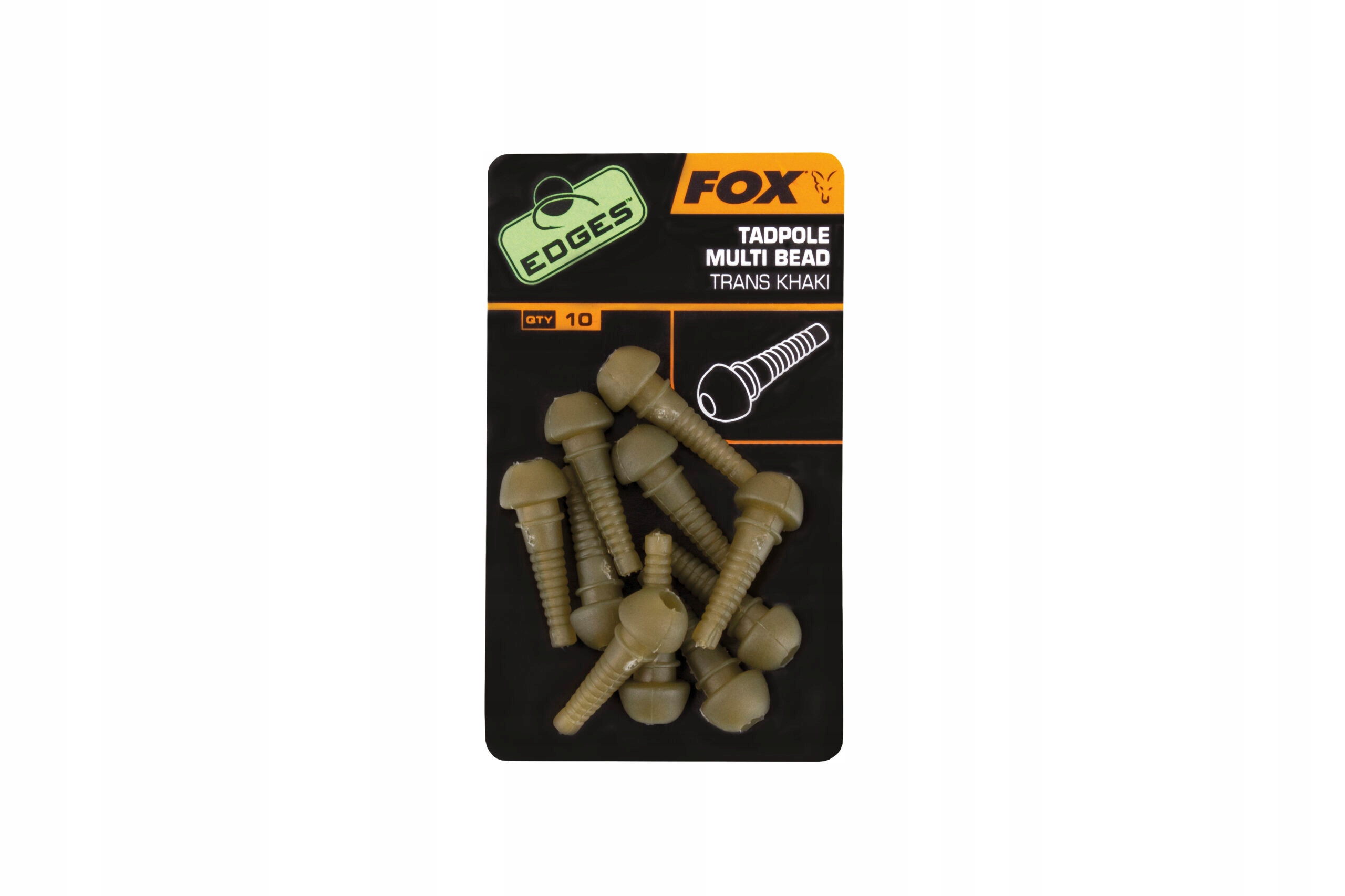 Koraliki buforowe Fox Edges Tadpole Multi Bead x1