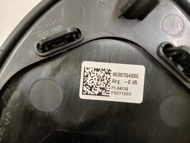 NOWY SZKLANY ZNACZEK EMBLEMAT LOGO HYUNDAI I30 III 2017- Marka Hyundai