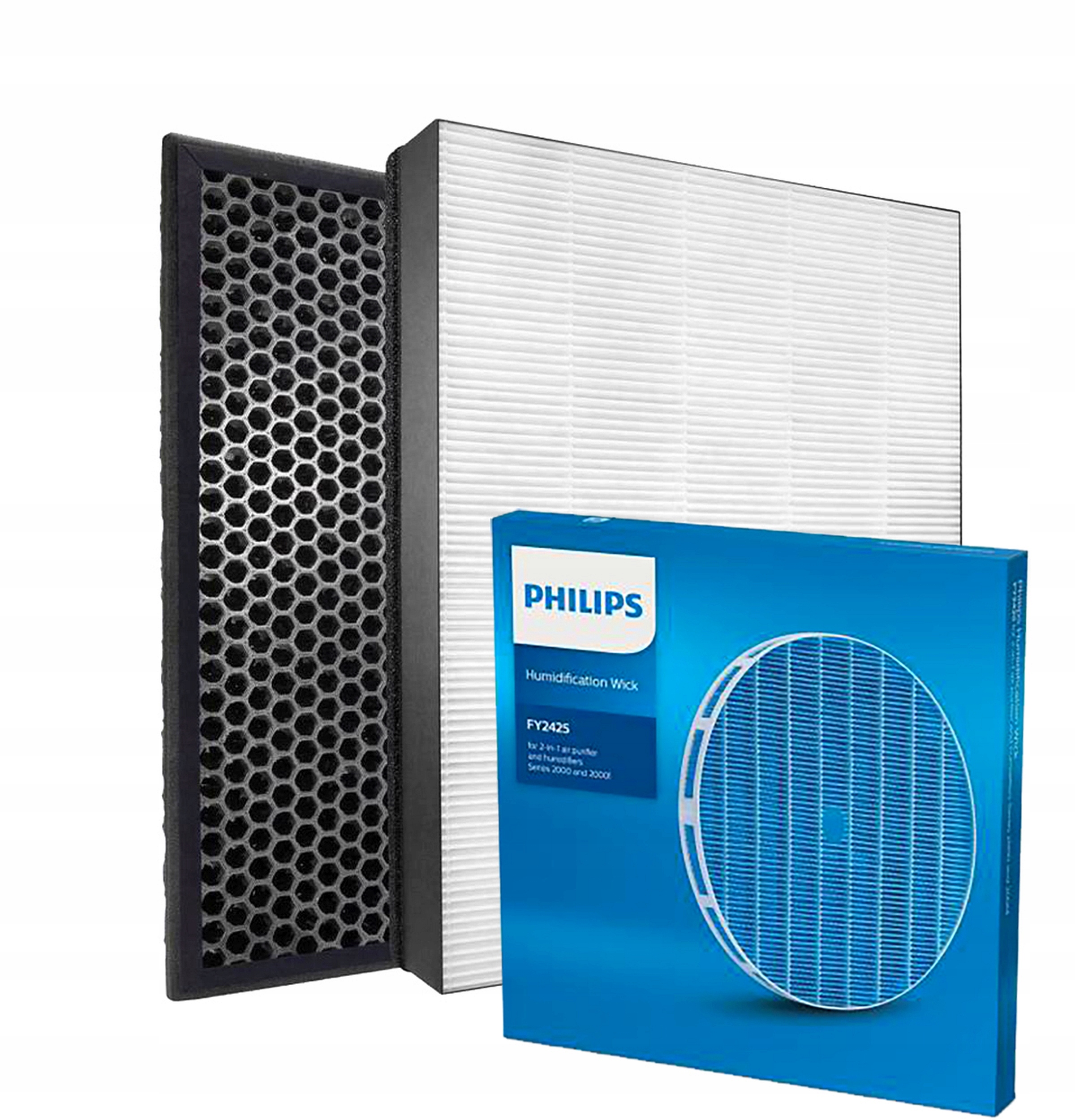 

Filtry Hepa węglowy nawilżający do Philips AC2729