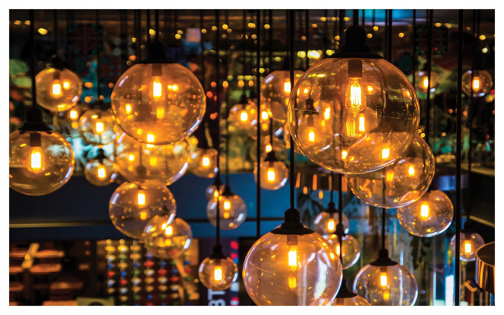 Flízovaná fototapeta Retro Žárovky Vintage Světlo 300x210 lepidlo