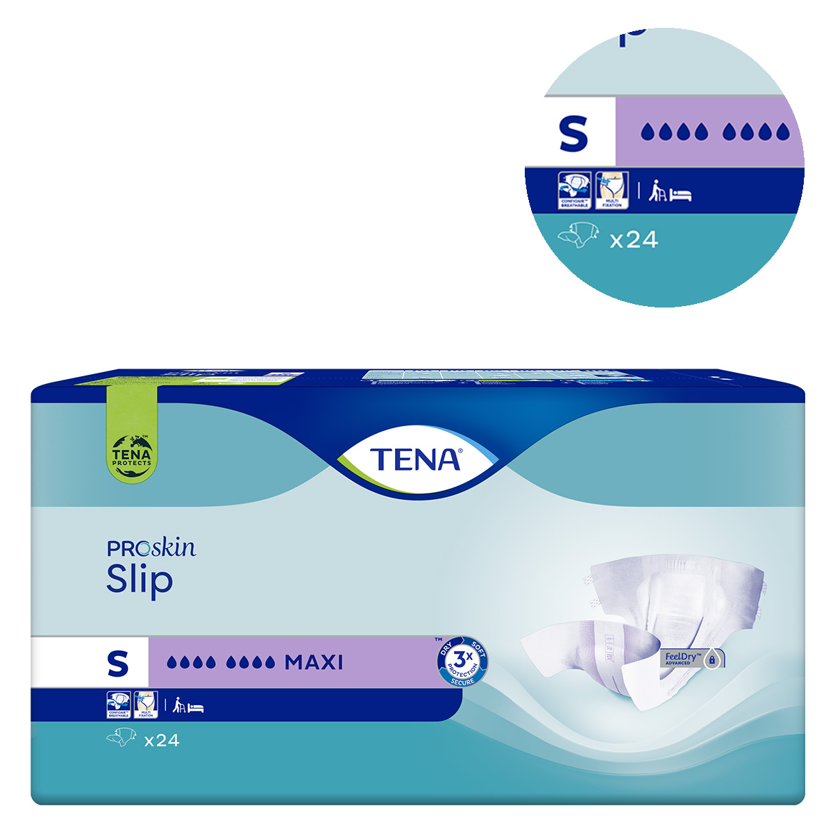 

Pampersy dla dorosłych Tena Slip Maxi S 24szt.