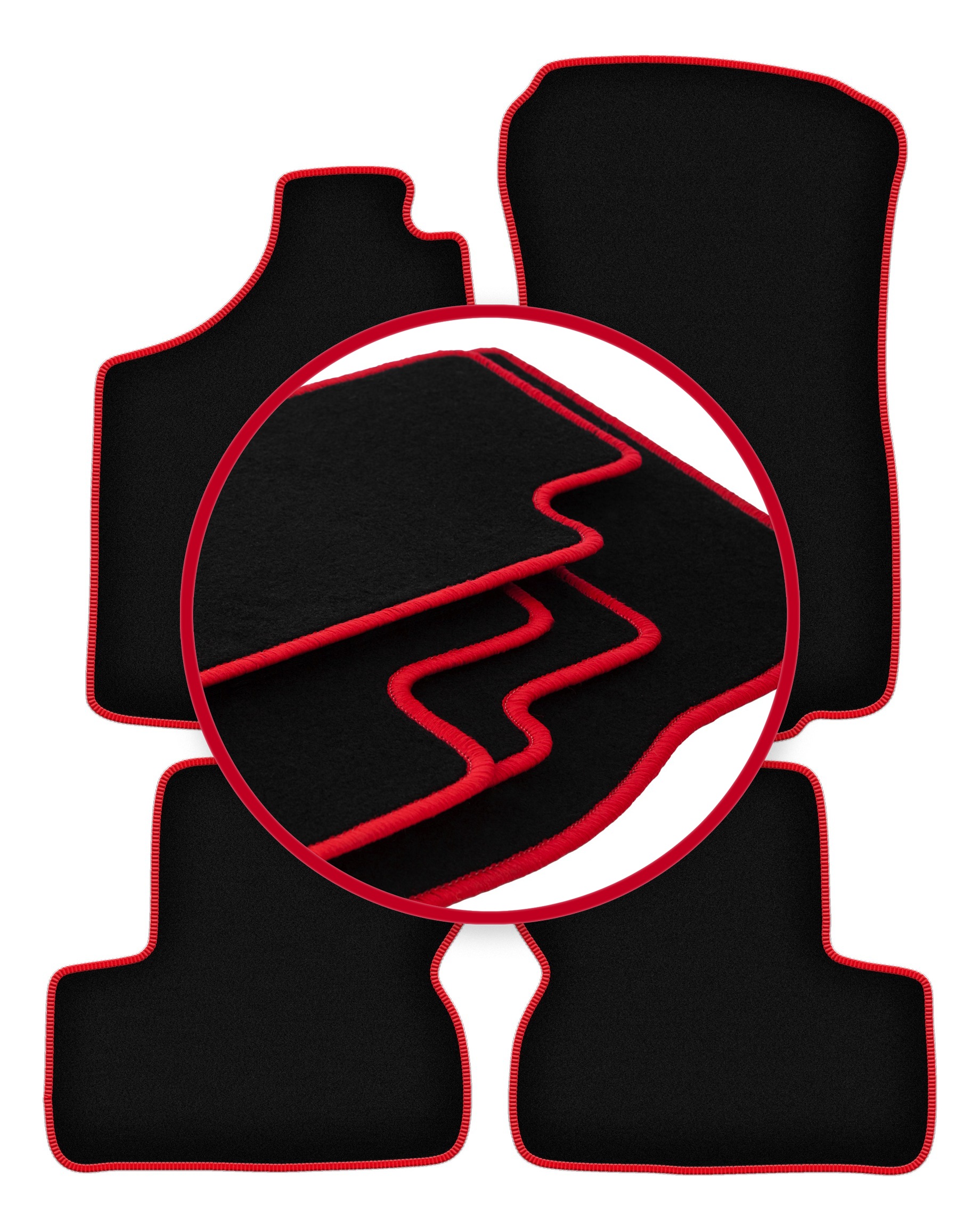 Automobilové velurové koberce Lux pro Opel Astra F hatchback, sedan, kombi