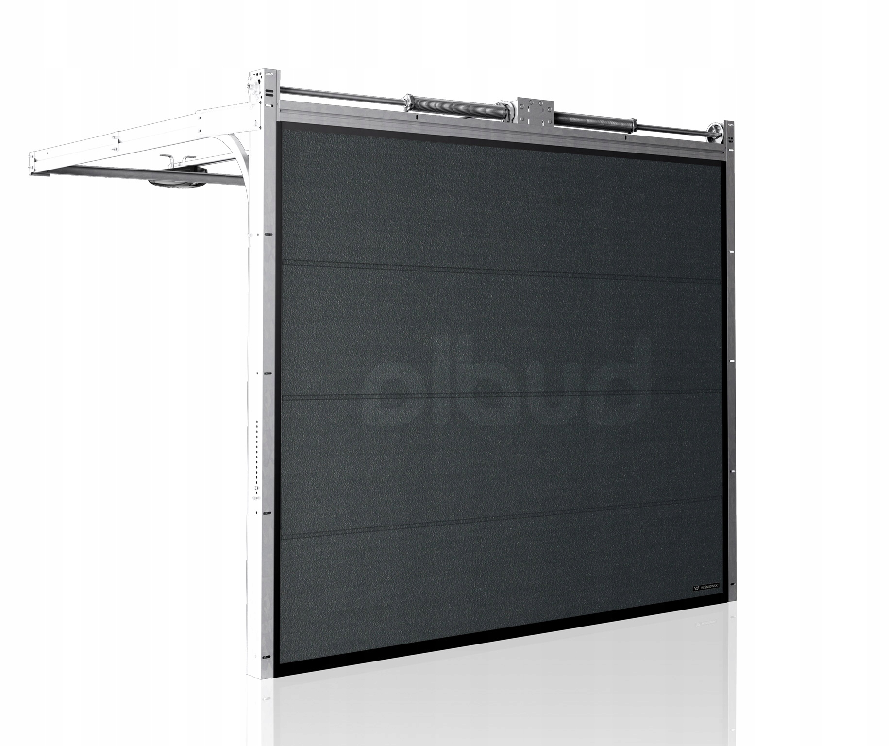 Brama garażowa UniPro Wiśniowski MODERN GRAPHITE