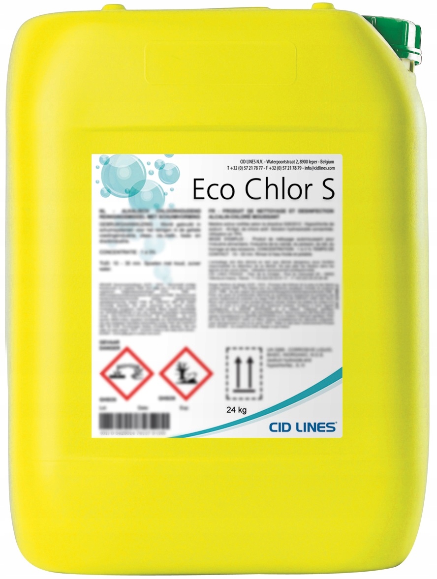 Eco Chlor S Cid Lines preparat myjąco-dezynfekcyjny, aktywny chlor 24 kg