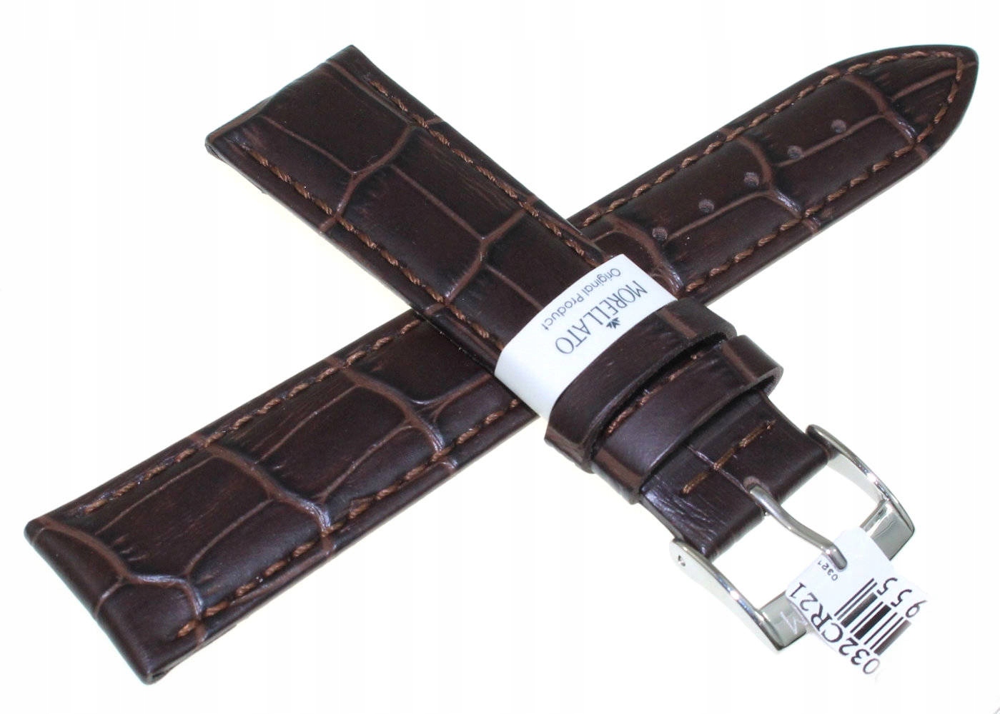 Italský Kožený Pásek 21 mm Morellato Bolle X2269