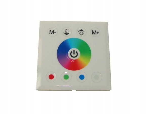 Led kontrolér Rgbw panel 16A 12-24V bílý