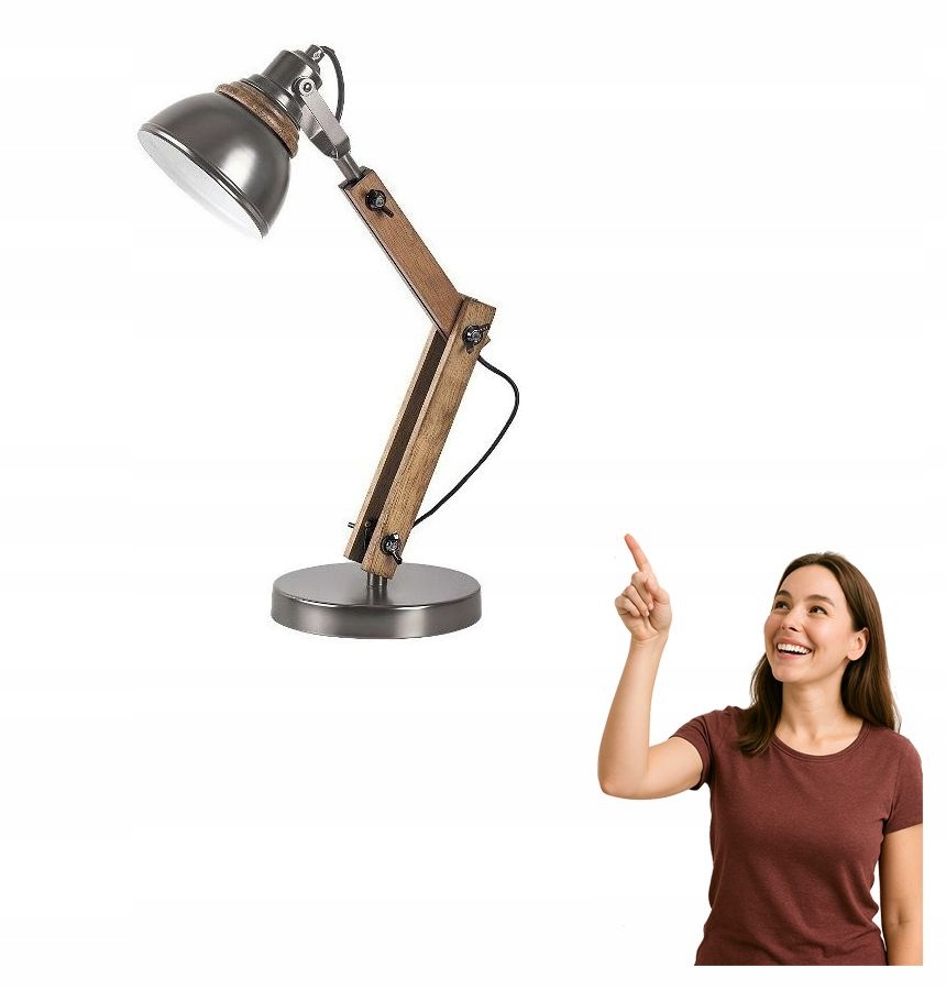 Stolová lampa na výložníku Aksel 4199 Rabalux