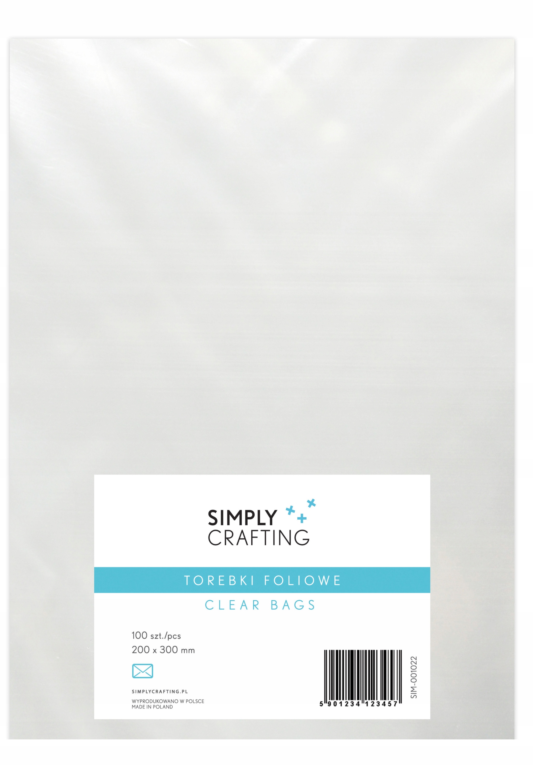 

Torebki foliowe woreczki celofanowe 20x30cm 100szt