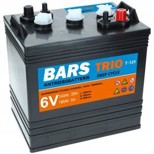 Батарея BARS Trio 6V 240ah T125 Dual Terminal