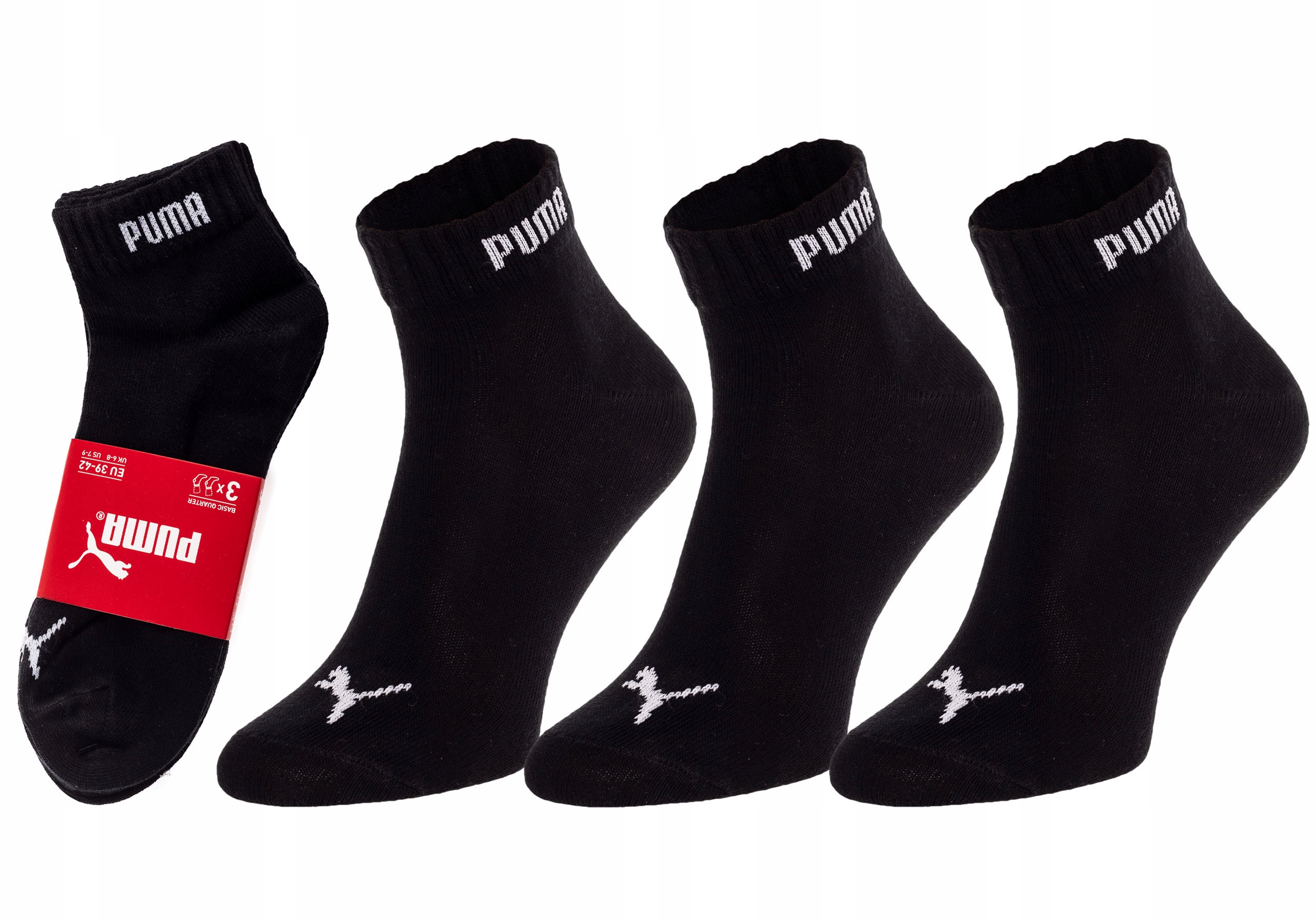 

Puma Skarpety Skarpetki Stopki 3 Pary Roz: 35-38