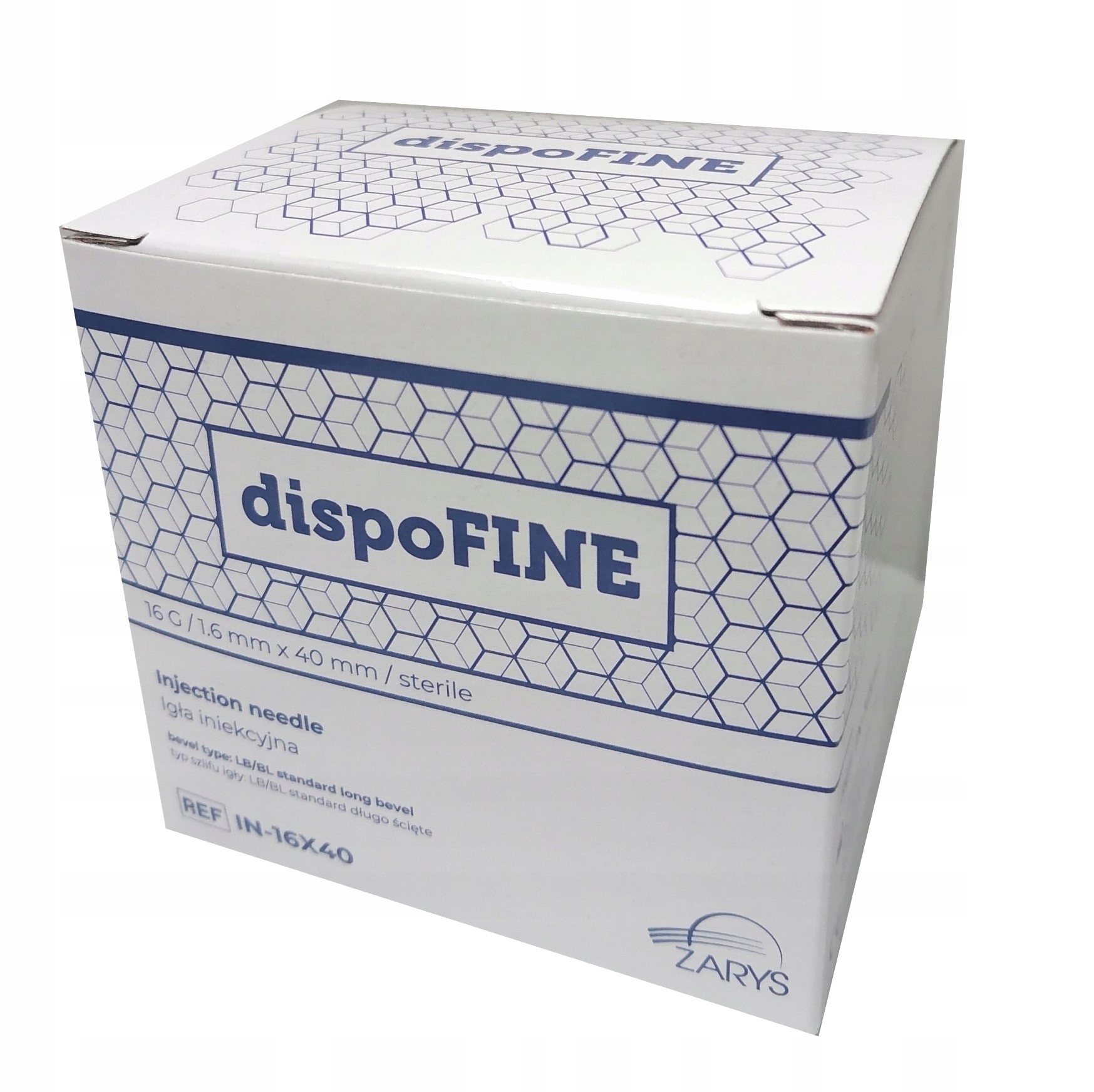 

DispoFine Igły Iniekcyjne 1,6x40 100szt