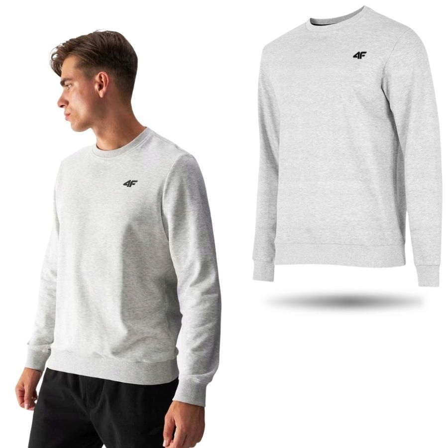 Bluza Męska 4F Dresowa Sportowa Ciepła Na Co Dzień
