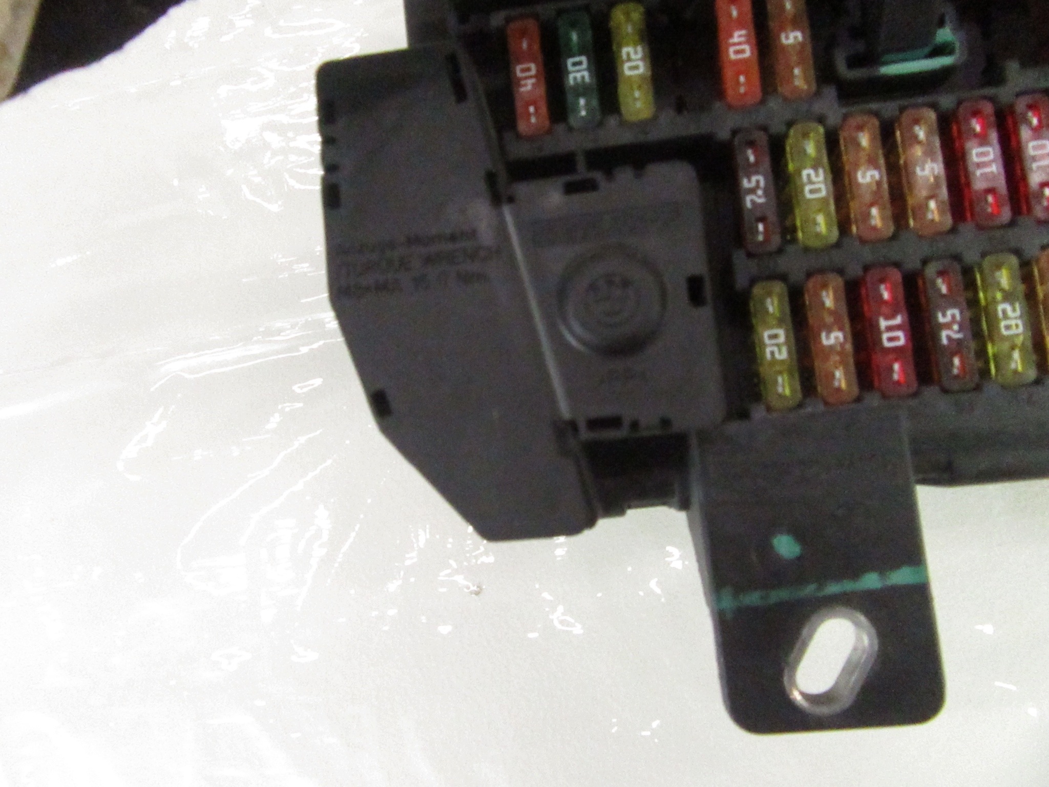 Module fusibles Arrière Arrière rozdzielacz wtyczki BMW e60 e61 e63